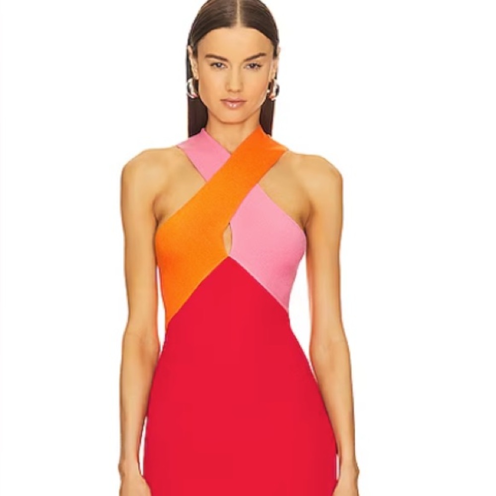 Le Superbe DRAGON fruit dress brand new